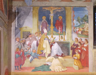 Clothing of Saint Brigida, 1524 by Lorenzo Lotto